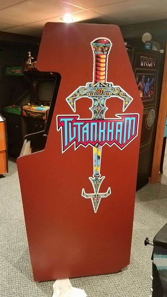 Custom Tutankham Side Art Set