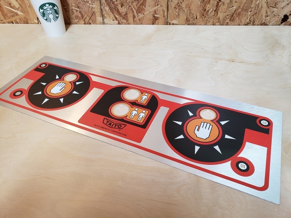 Crazy Climber Upright Control Panel