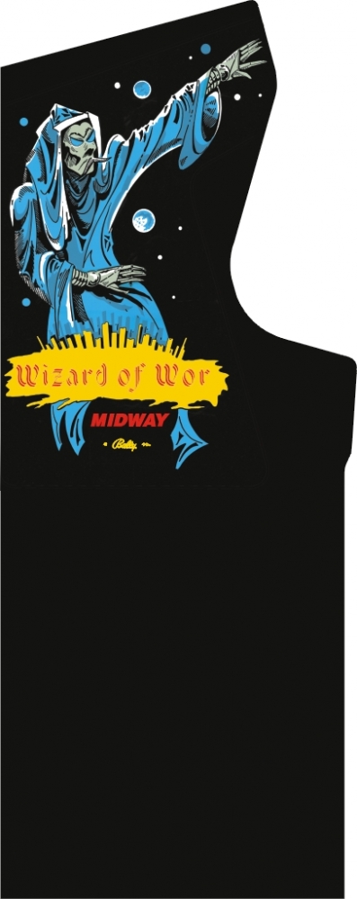 Wizard of Wor Custom Cabaret Side Art