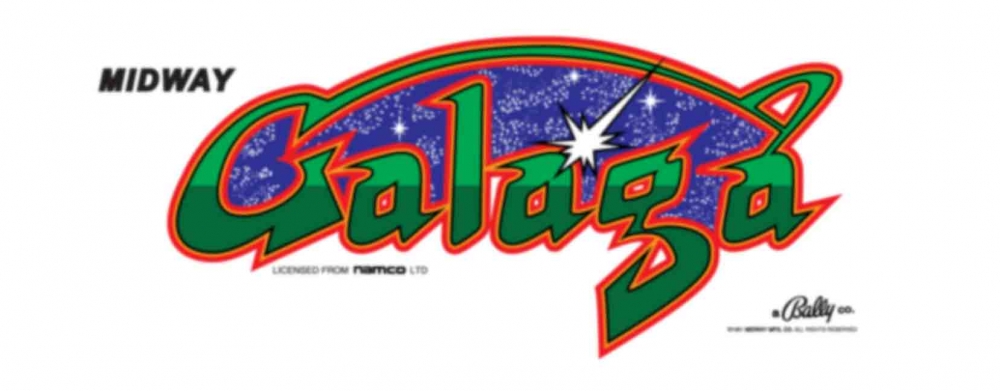 Galaga Prototype Marquee