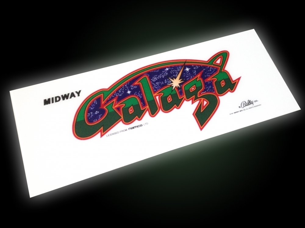 Galaga Prototype Marquee