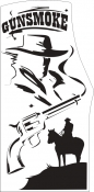 Gun Smoke Stencil Set