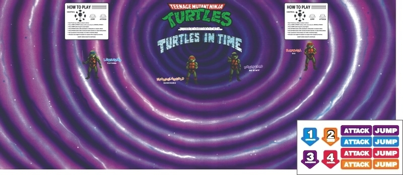 Turtles In Time Konami CPO