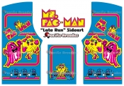 Ms. Pac-Man Sides + Front (Late run version)